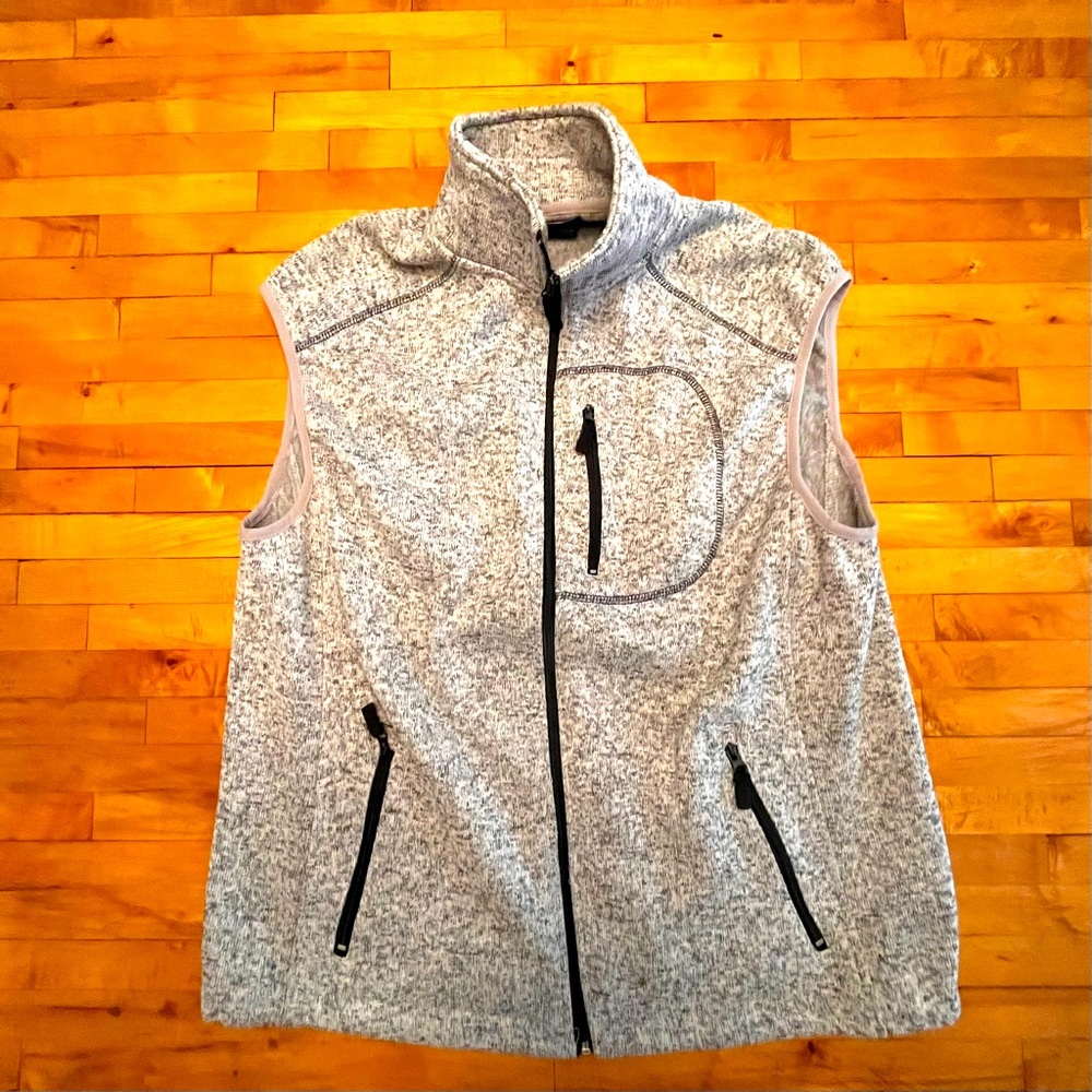 Cotton Traders Lightweight Heather Grey Vest